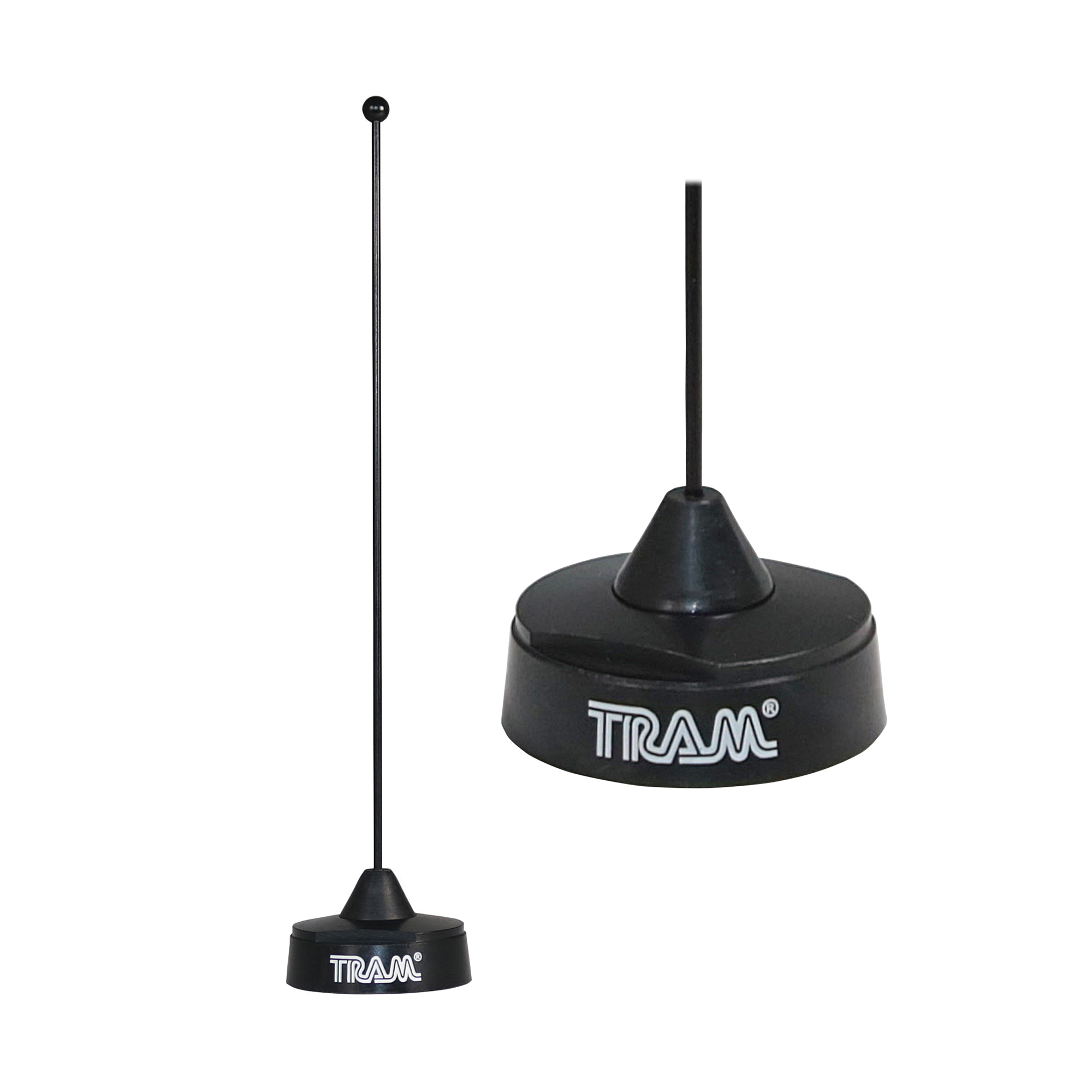 Tram, Pretuned Black-Nut-Type Quarter-Wave Antenna, Model# 1126-B